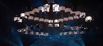 升降LED，無人機(jī)，這演出炫！到！爆！